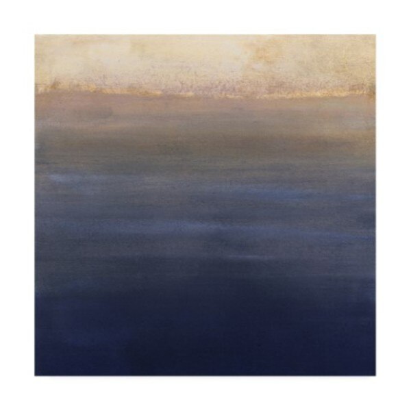 Victoria Borges 'Indigo Sundown Ii' Canvas Art, 24x24